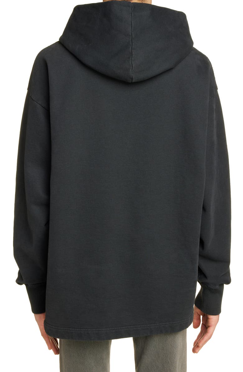 Acne Studios Logo Hoodie, Alternate, color, 