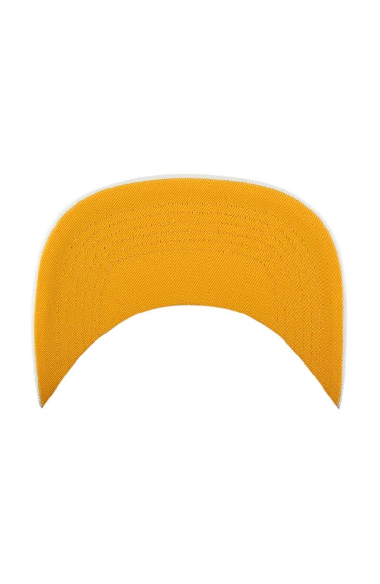 '47 Men's '47 White Pittsburgh Steelers Roscoe Hitch Adjustable Hat, Alternate, color,