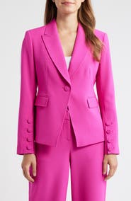 Tahari ASL One-Button Blazer