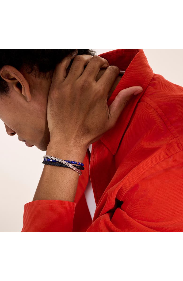 John Hardy Heishi Chain Wrap Bracelet, Alternate, color, 