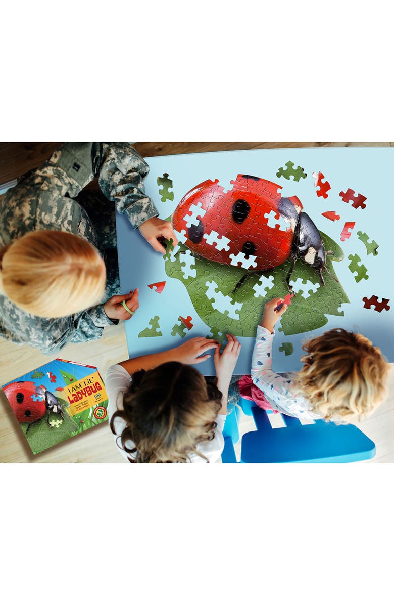 Madd Capp Lil Ladybug 100 Piece Jigsaw Puzzle, Alternate, color, Multicolored