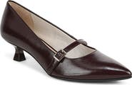LifeStride Madelyn Mary Jane Pointed Toe Kitten Heel Pump