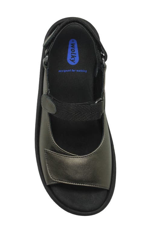 Wolky Jewel Sandal In Inox