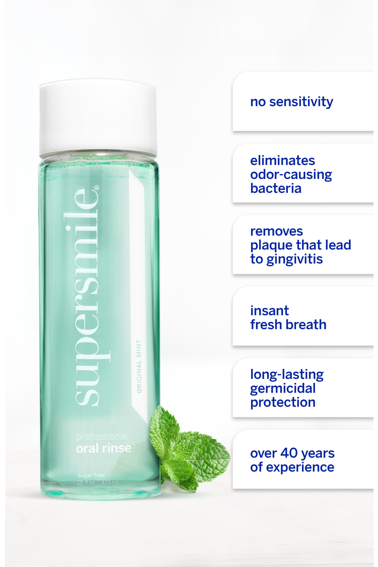 Oral Rinse, Alternate, color, Green