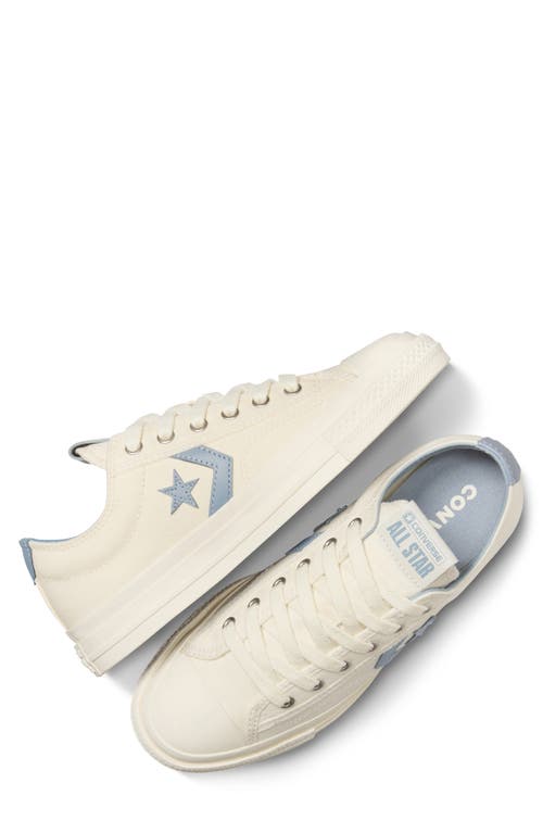 Converse Women's Star Player 76 Sneakers In Egret/egret/wet Stone