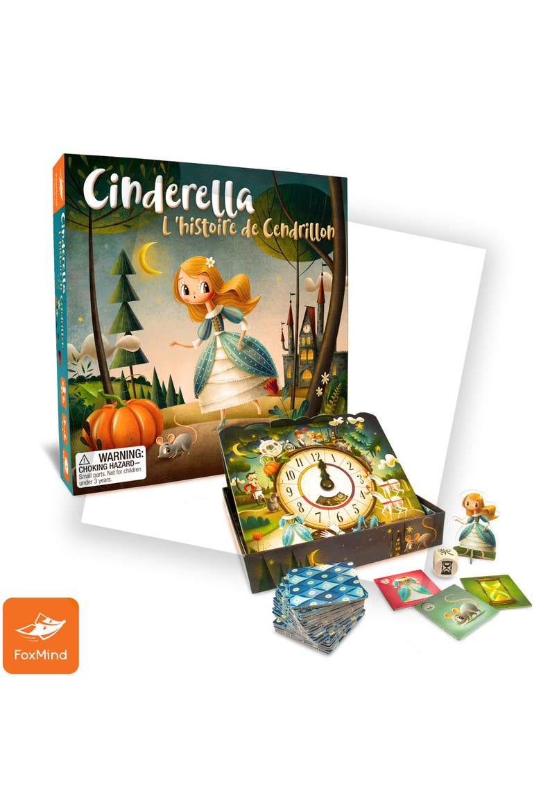 Cinderella Foxmind Games, Granna Fairytale Series Tilelaying Boardgame, Alternate, color, Multicolored
