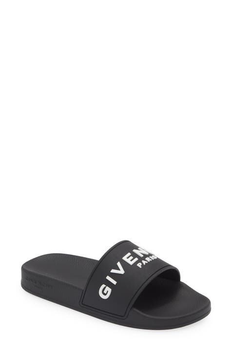 Givenchy slides fur hotsell