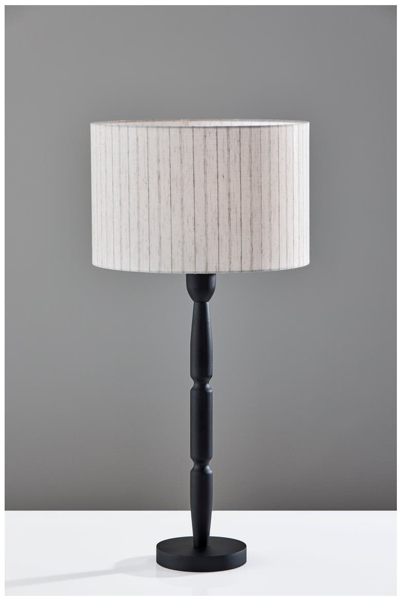 Nigel Table Lamp, Alternate, color, BLACK