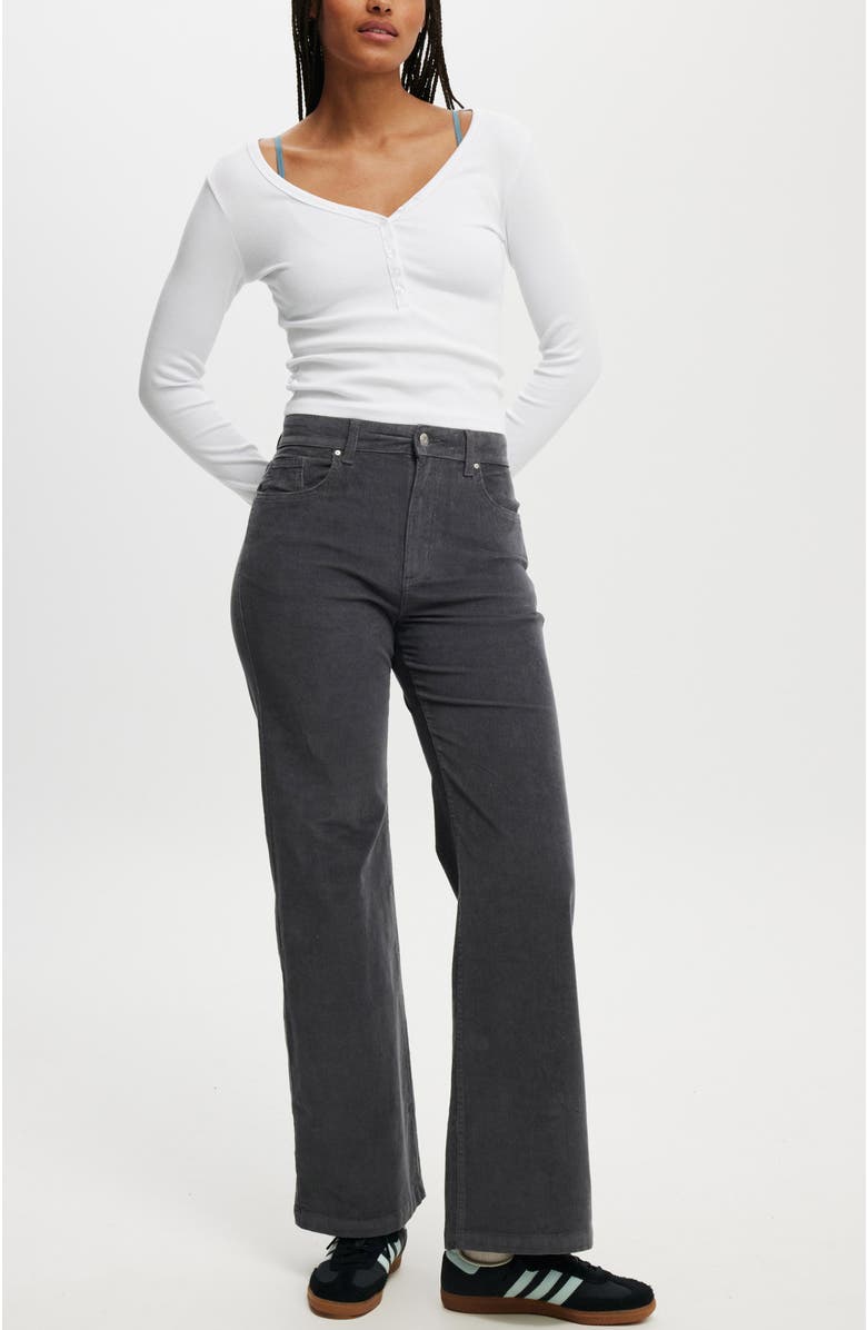 Cotton On Cord Wide Jean, Alternate, color, 