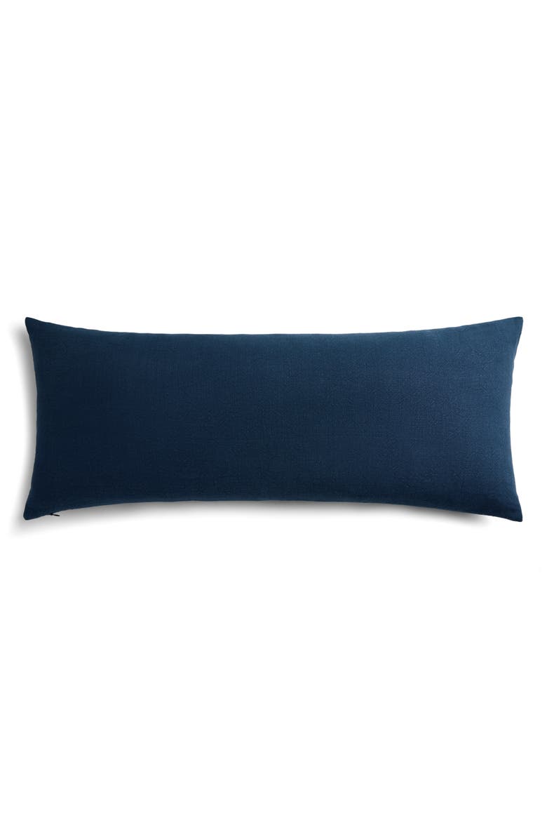 Parachute Washed Linen Lumbar Pillow Cover, Main, color, 