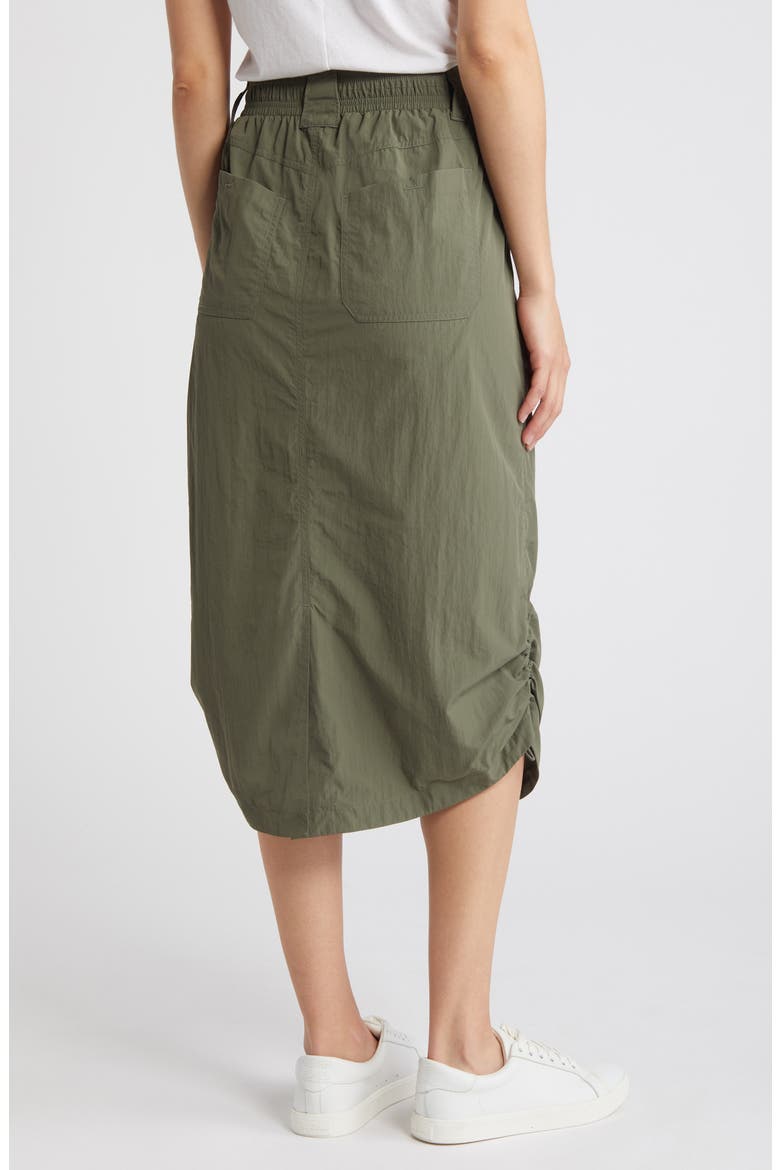 Skyrise Pull-On Utility Skirt (Nordstrom Exclusive), Alternate, color, LILY PAD