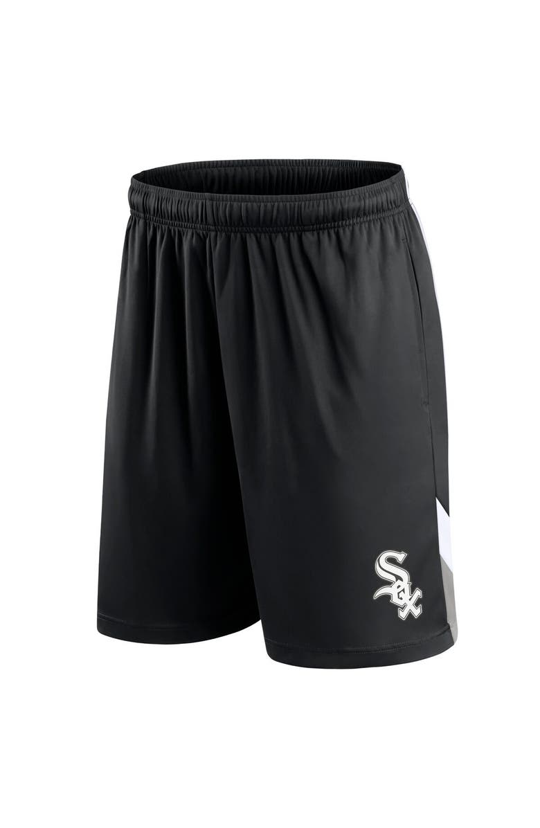 FANATICS Men's Fanatics Branded Black Chicago White Sox Slice Shorts, Alternate, color, 