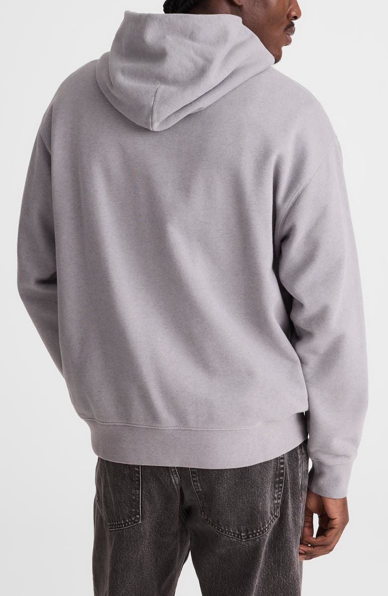 Madewell The McCarren Midweight Hoodie, Alternate, color, Overdye Ashen Blue