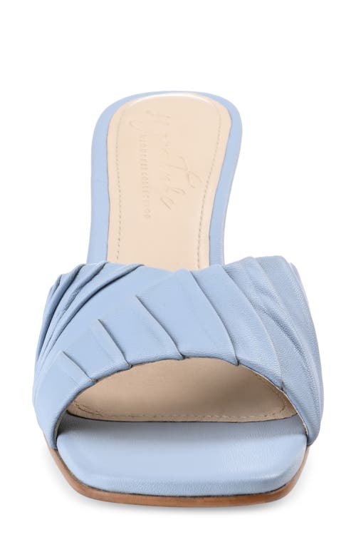 Journee Signature Juliette Sandal In Blue