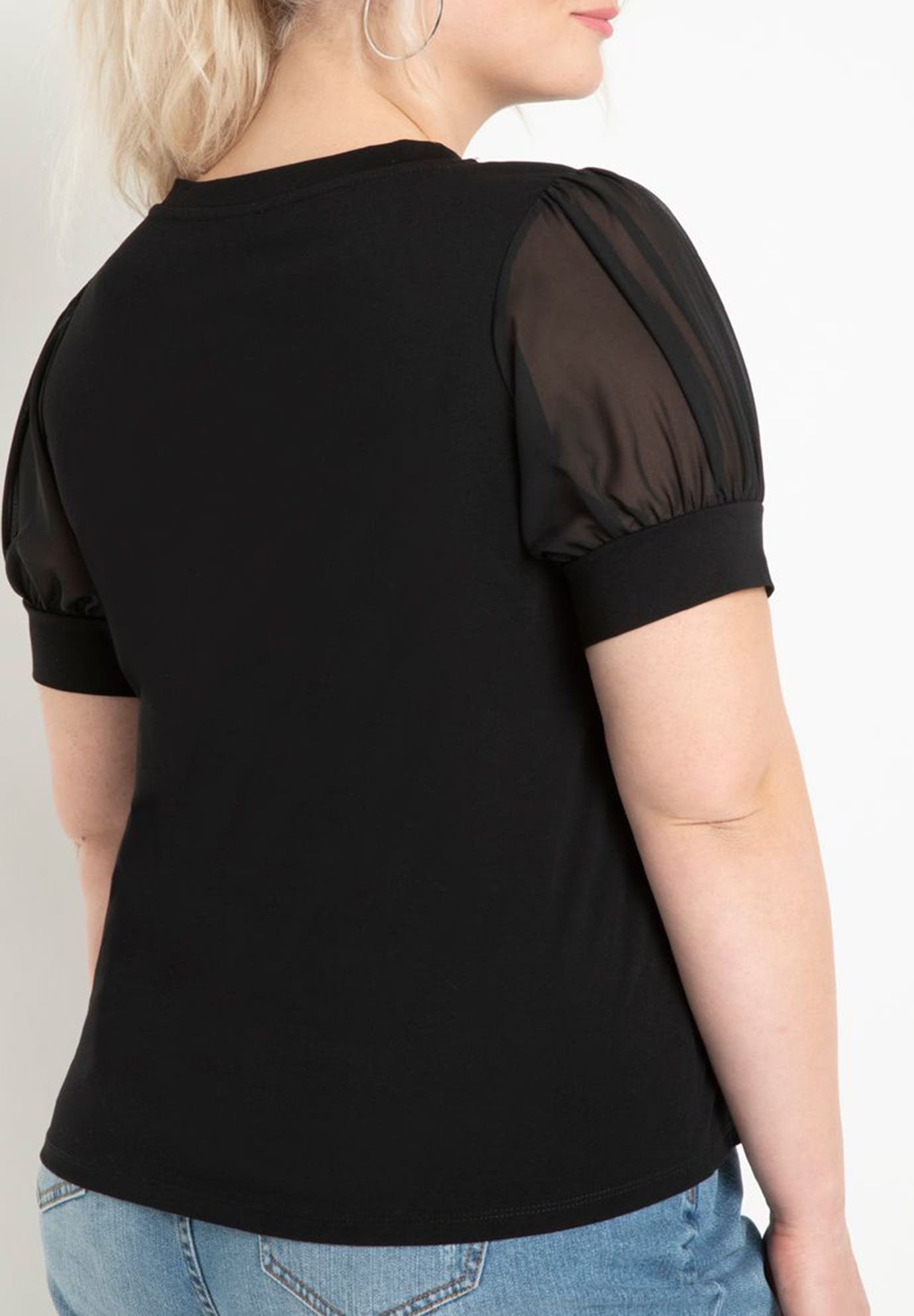 Combo Sleeve Tee - image 2