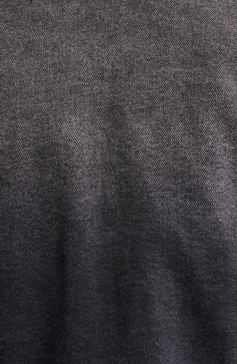 WARP+WEFT PMI Western Denim Fitted Waist Snap-Up Shirt, Alternate, color, In The Night