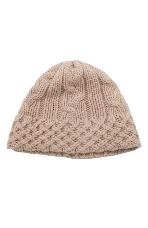 Chunky Cable Knit Beanie