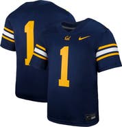 Nike Youth Nike #1 Navy Cal Bears Untouchable Replica Game Jersey