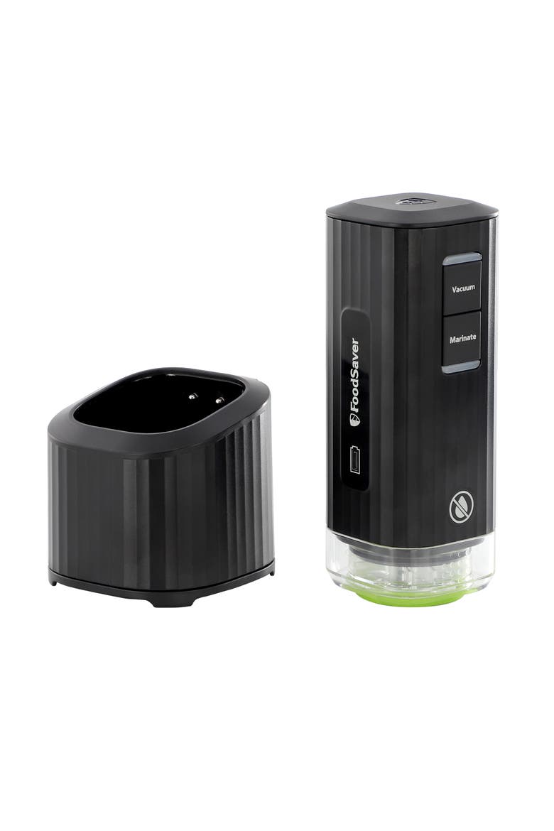 Cordless Mini Vacuum Sealer with Starter Kit, Alternate, color, Black