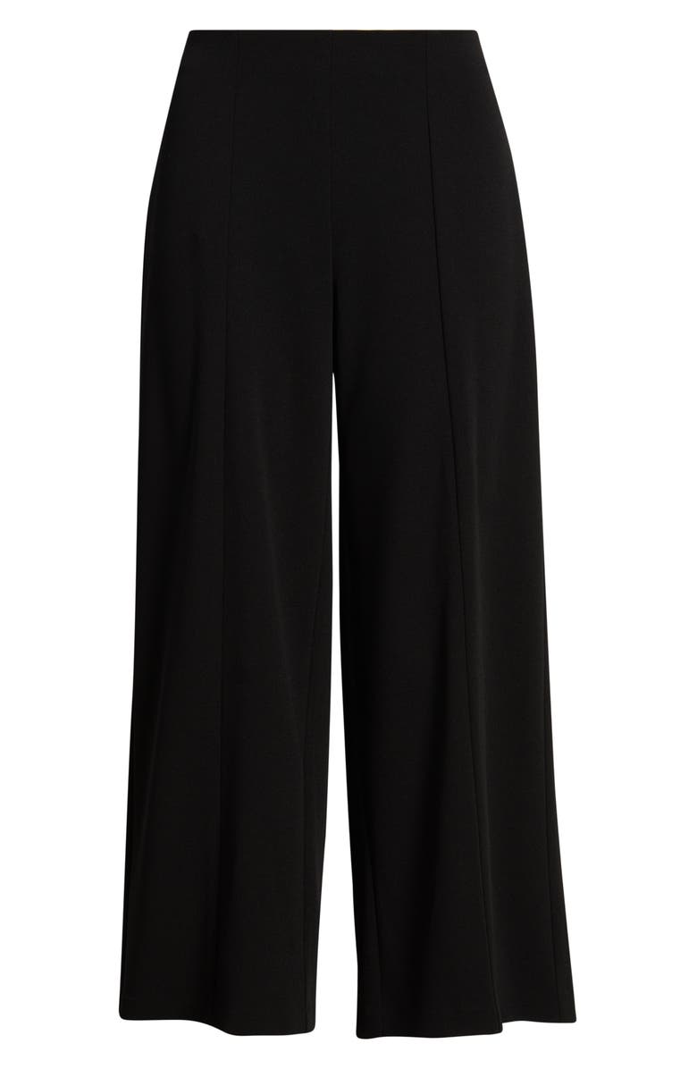 AK ANNE KLEIN Po Center Seam Crop Wide Leg Pants, Alternate, color, 