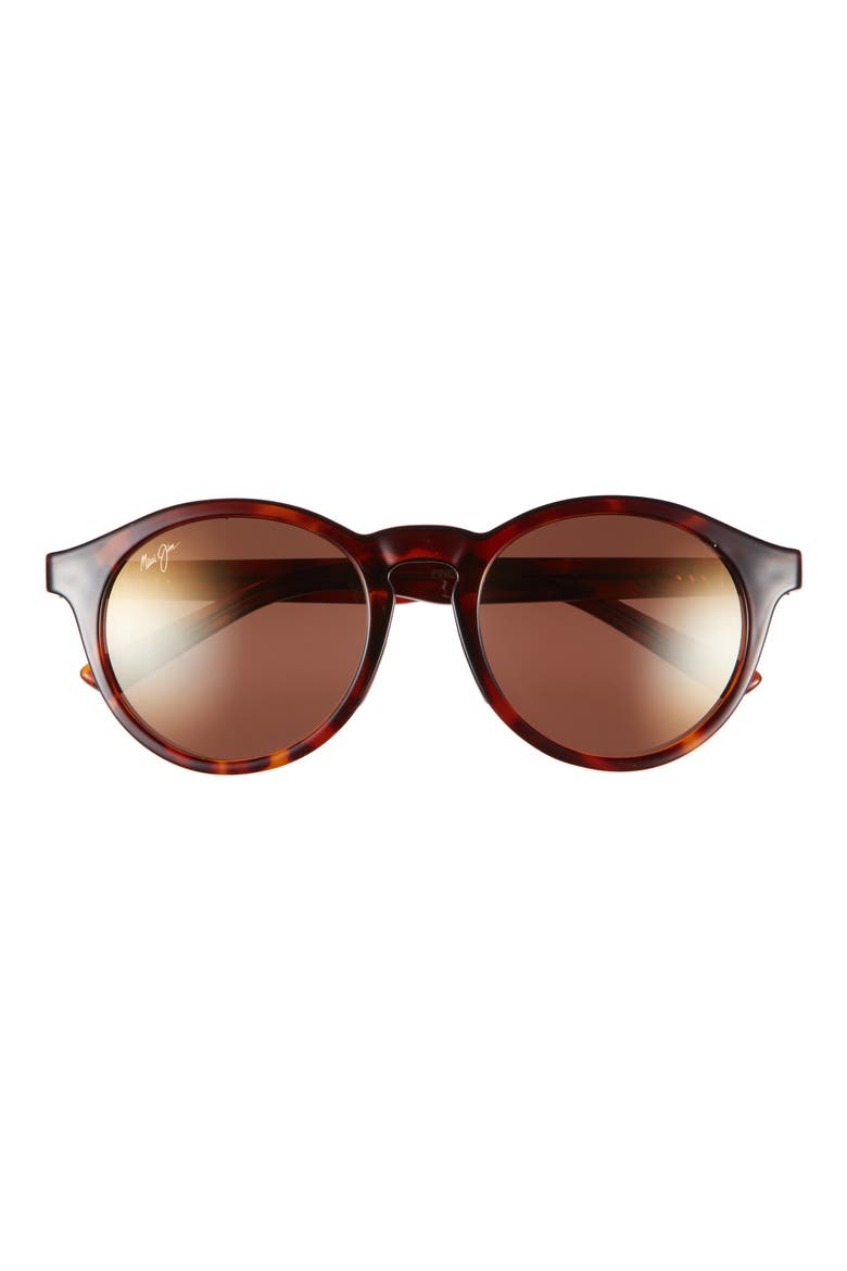 Round Sunglasses, Main, color, TORTOISE TORTOISE BRONZE