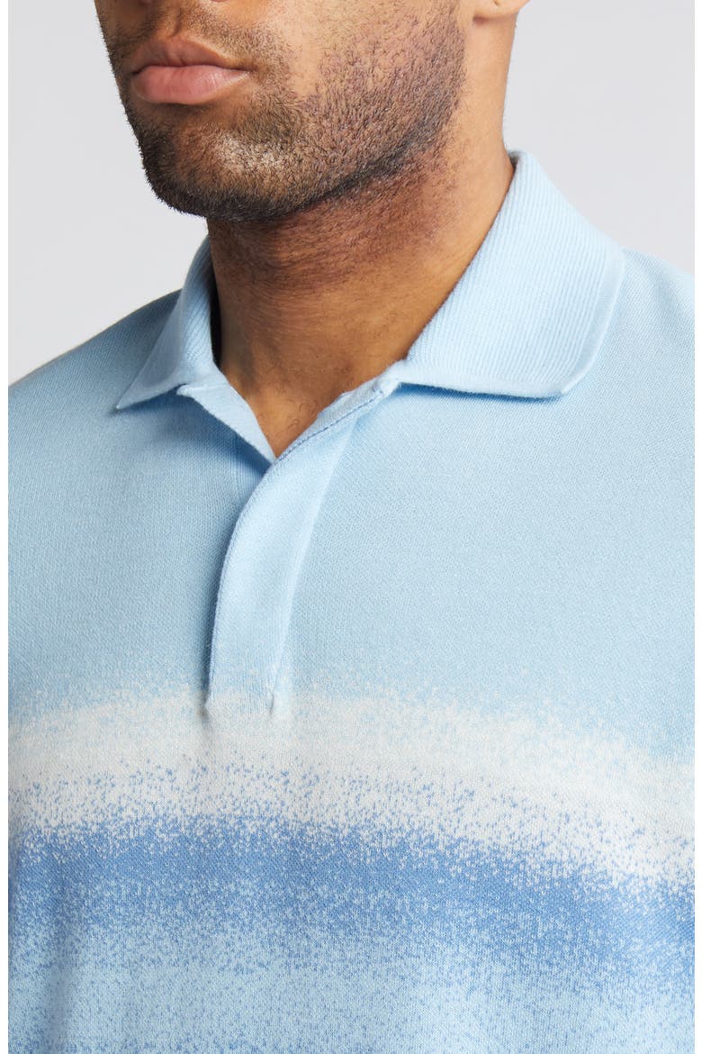 Cotton & Silk Polo, Alternate, color, SKY
