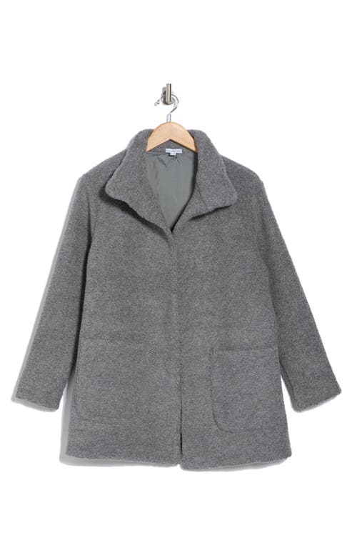 JAMES PERSE JAMES PERSE FAUX SHEARLING COAT