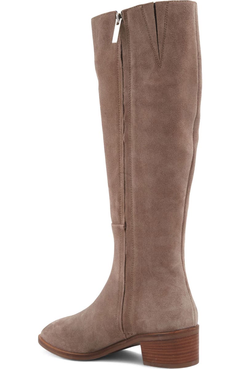 Aquatalia Ravel Waterproof Knee High Boot, Alternate, color, Light Taupe Suede