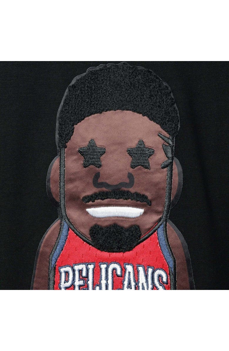 PRO STANDARD Men's Pro Standard Zion Williamson Black New Orleans Pelicans Caricature T-Shirt, Alternate, color, 