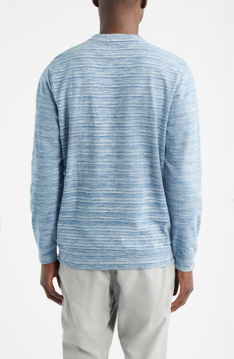 Peter Millar Crown Weekend Crewneck Cotton T-Shirt, Alternate, color, Indigo