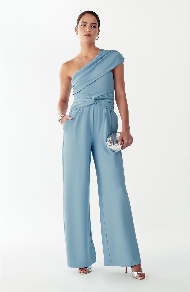BWLDR Daisie Jumpsuit, Alternate, color, Dusty Blue