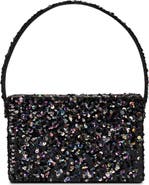 Simitri Sequin Box Clutch