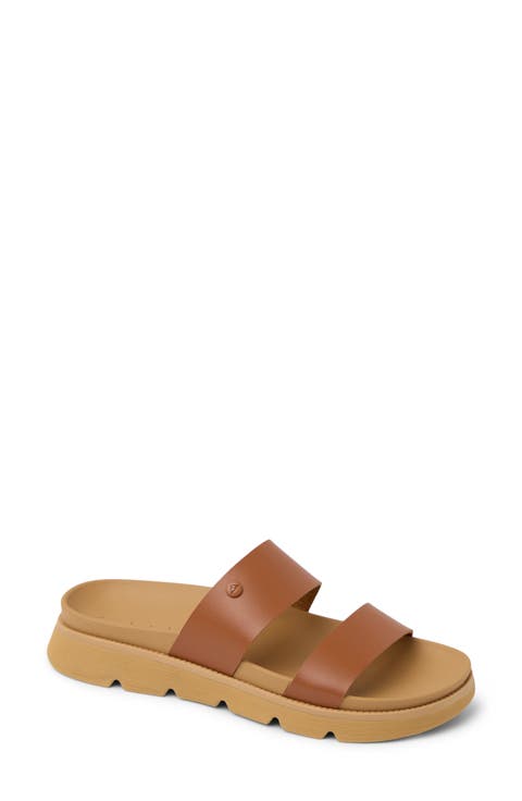 Vista Luxe Thea Platform Slide Sandal (Women)