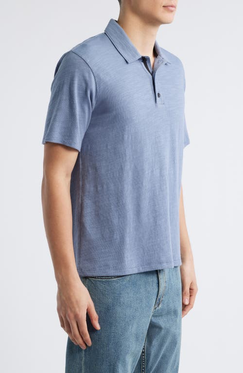 Rag & Bone Classic Flame Polo In Blue