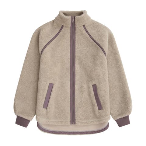 Bonnie Borg Trim Fleece Jacket
