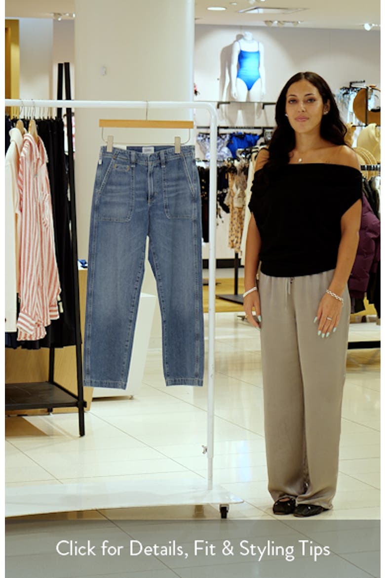 Winslow Utility Ankle Jeans video