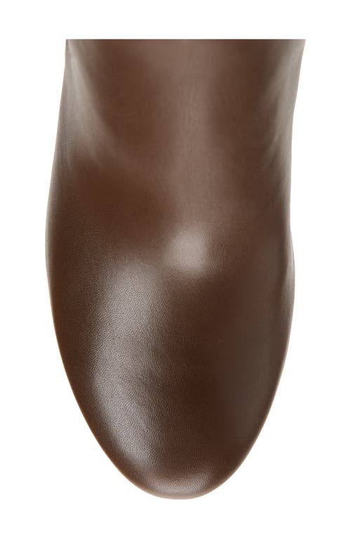Stuart Weitzman Celina Zip Boot In Brown