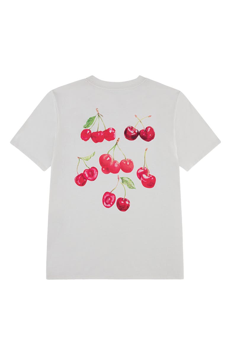 abercrombie kids Kids' Cherry Graphic T-Shirt, Alternate, color, Jet Stream