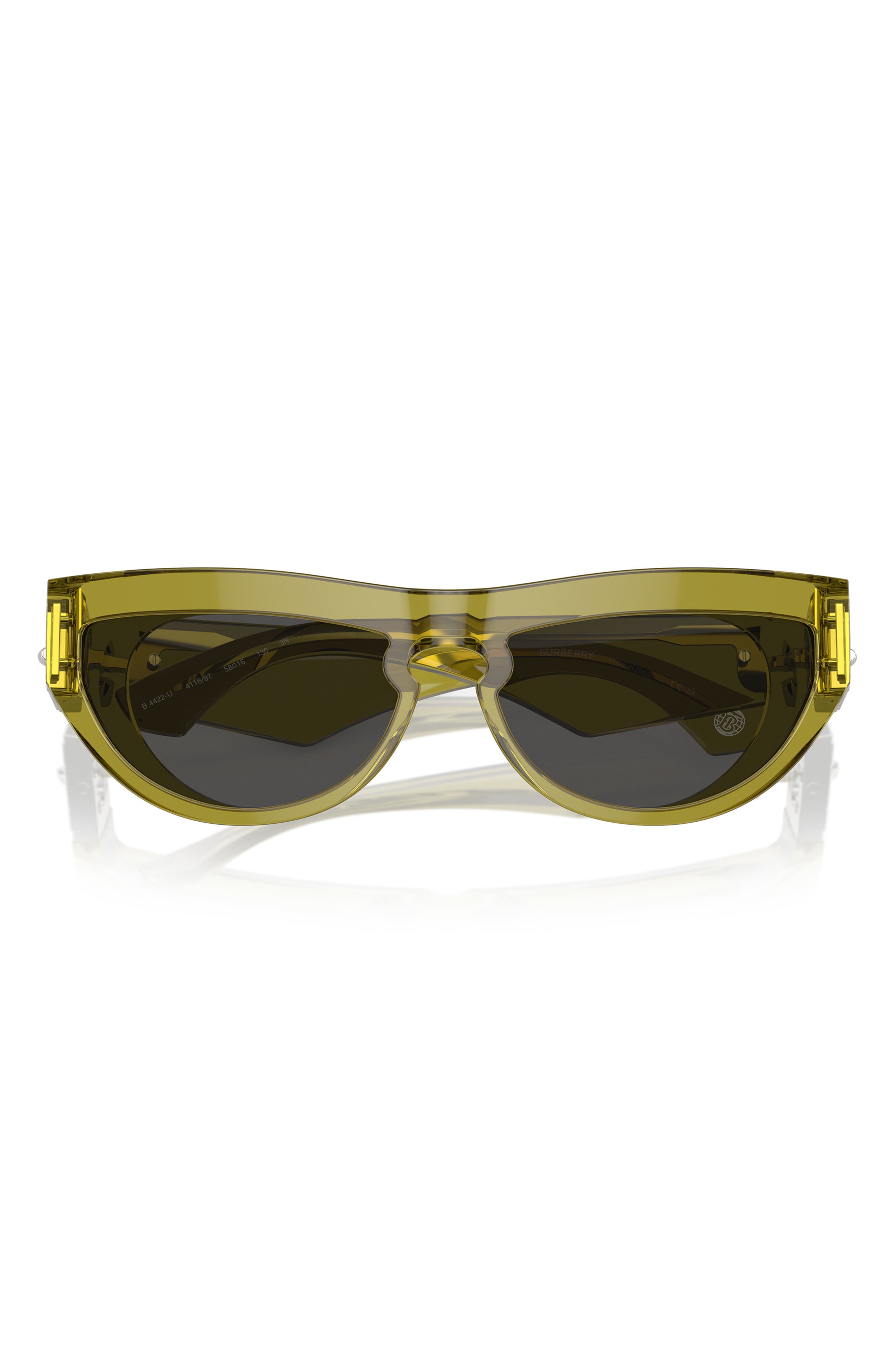 58mm Cat Eye Sunglasses