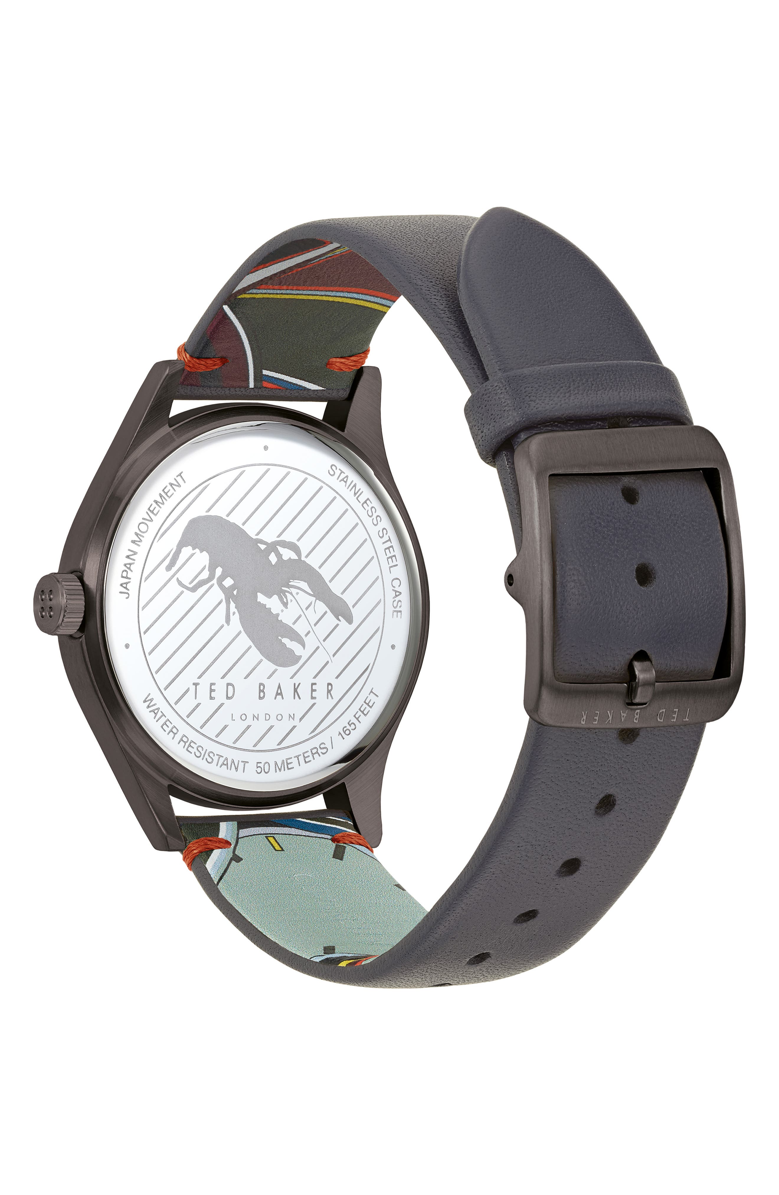 Ted Baker London Beleeni Leather Strap Watch, 40mm | Nordstromrack