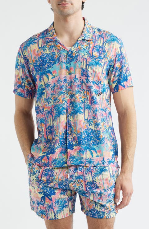 Havana Print Camp Shirt