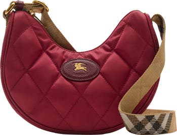 Burberry Horseshoe Quilted Nylon Crossbody Bag | Nordstrom