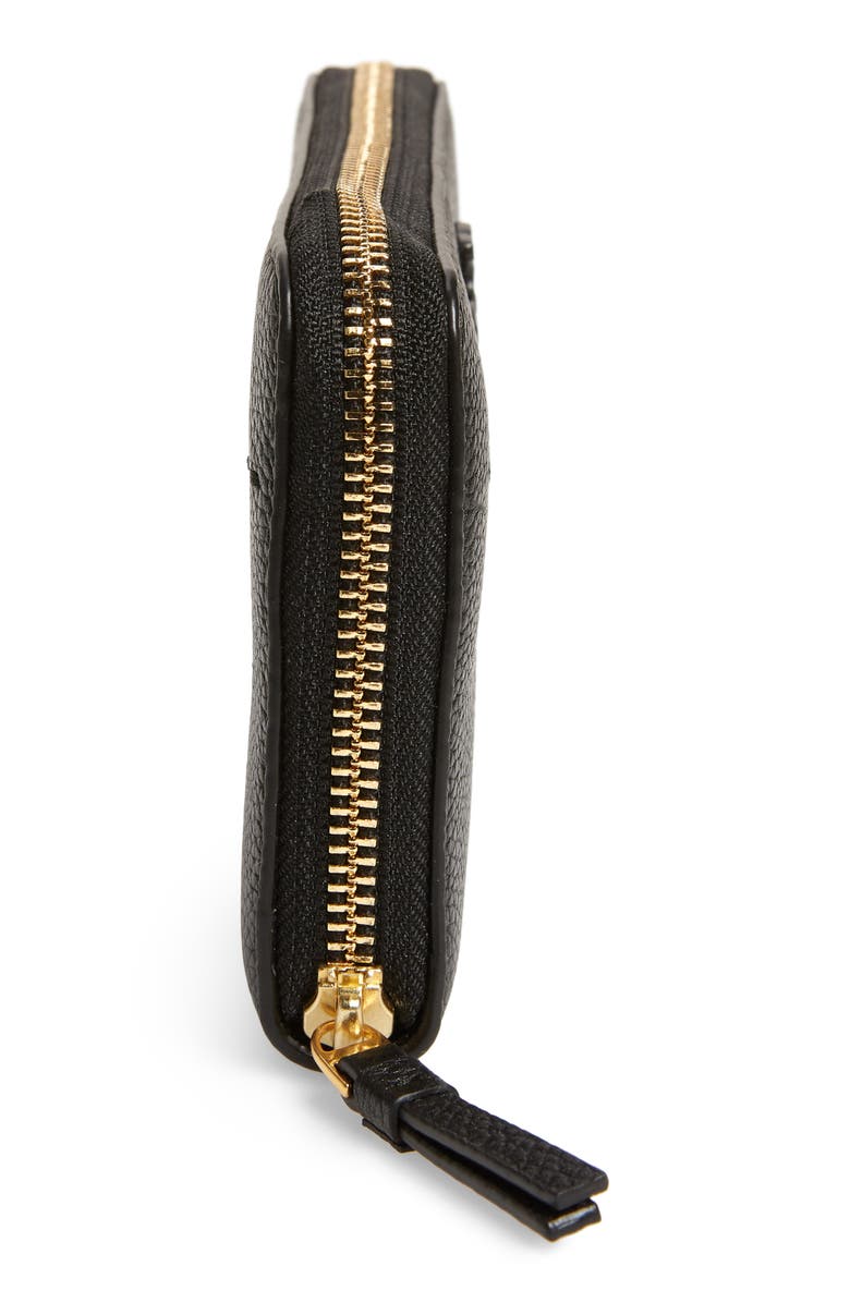 Tory Burch McGraw Leather Continental Zip Wallet, Alternate, color, 