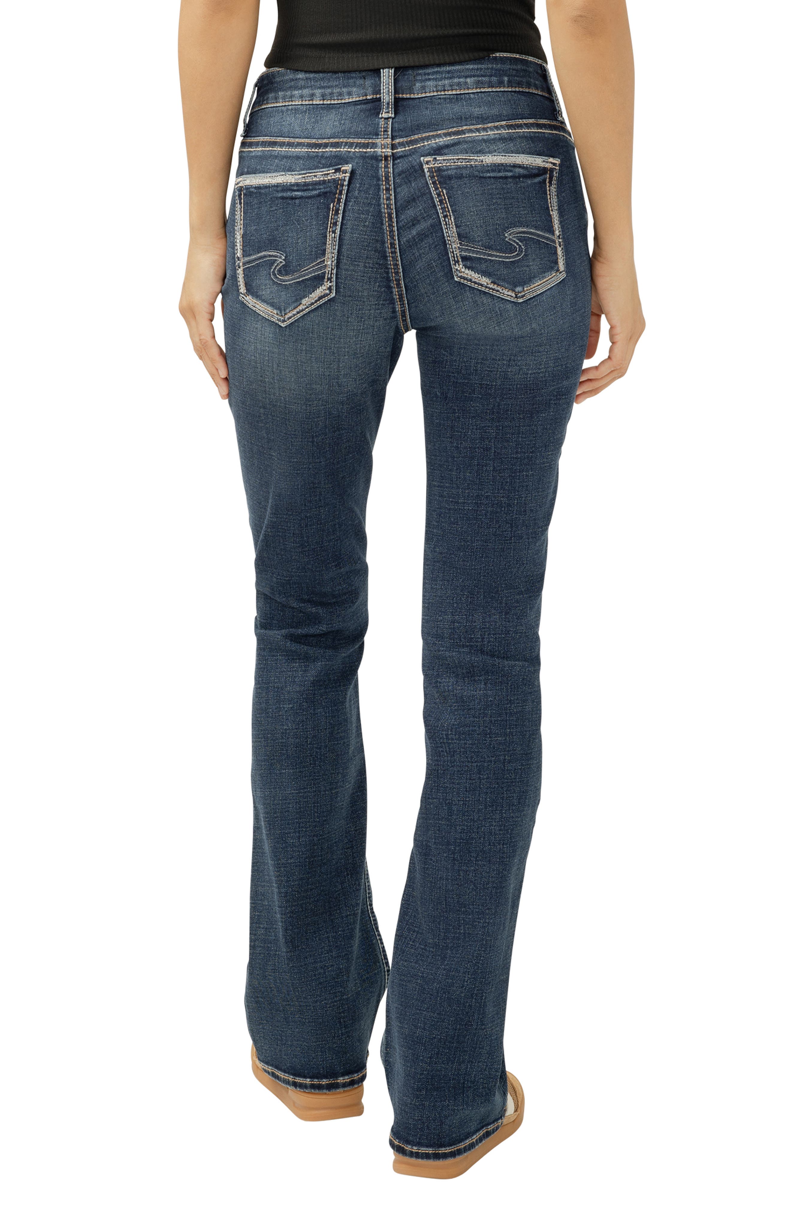 Elyse Curvy Mid Rise Bootcut Jeans - image 2