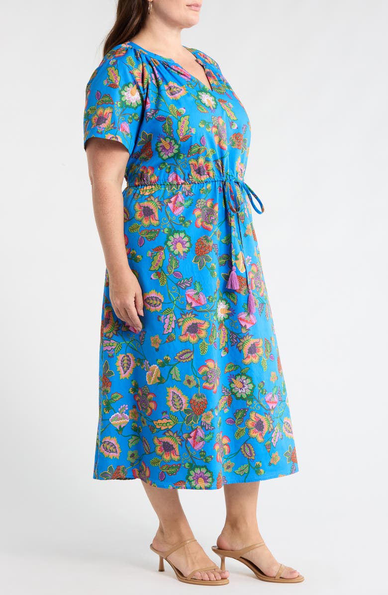 SUGARLIPS Anabelle Floral Fatima Midi Dress, Alternate, color,