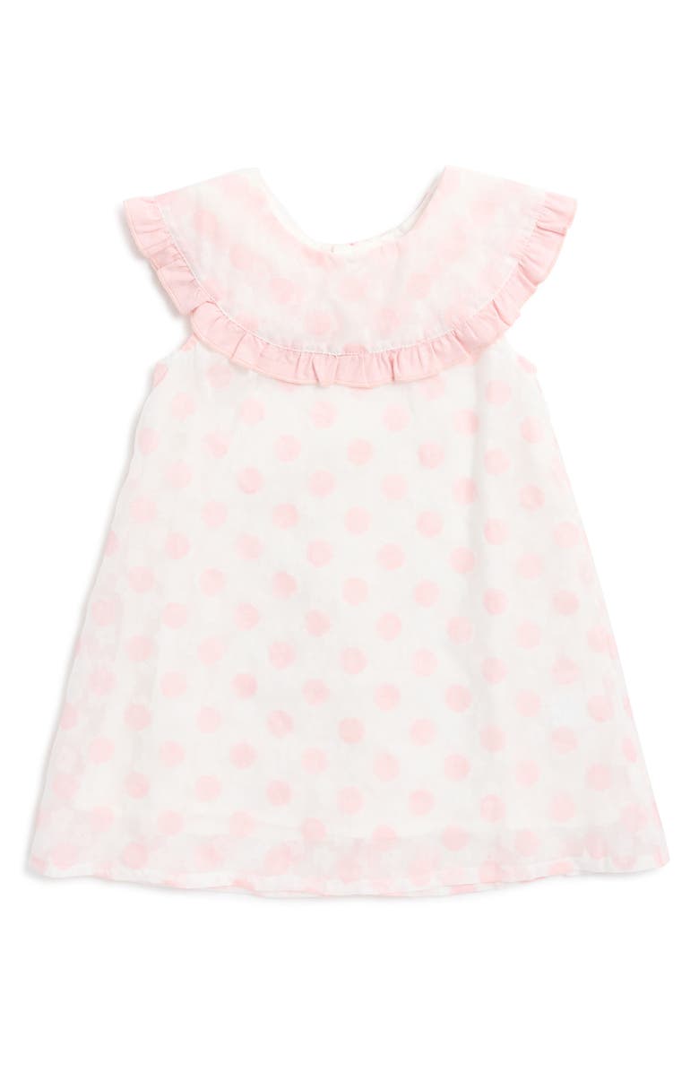 Doe A Dear Kids' Dotted Mesh Dress, Main, color,