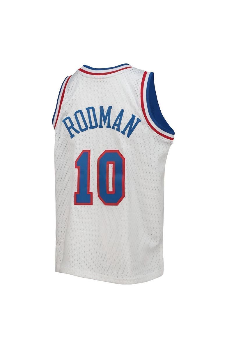 Mitchell & Ness Youth Mitchell & Ness Dennis Rodman White Eastern Conference 1992 NBA All-Star Game Hardwood Classics Swingman Jersey, Alternate, color, 