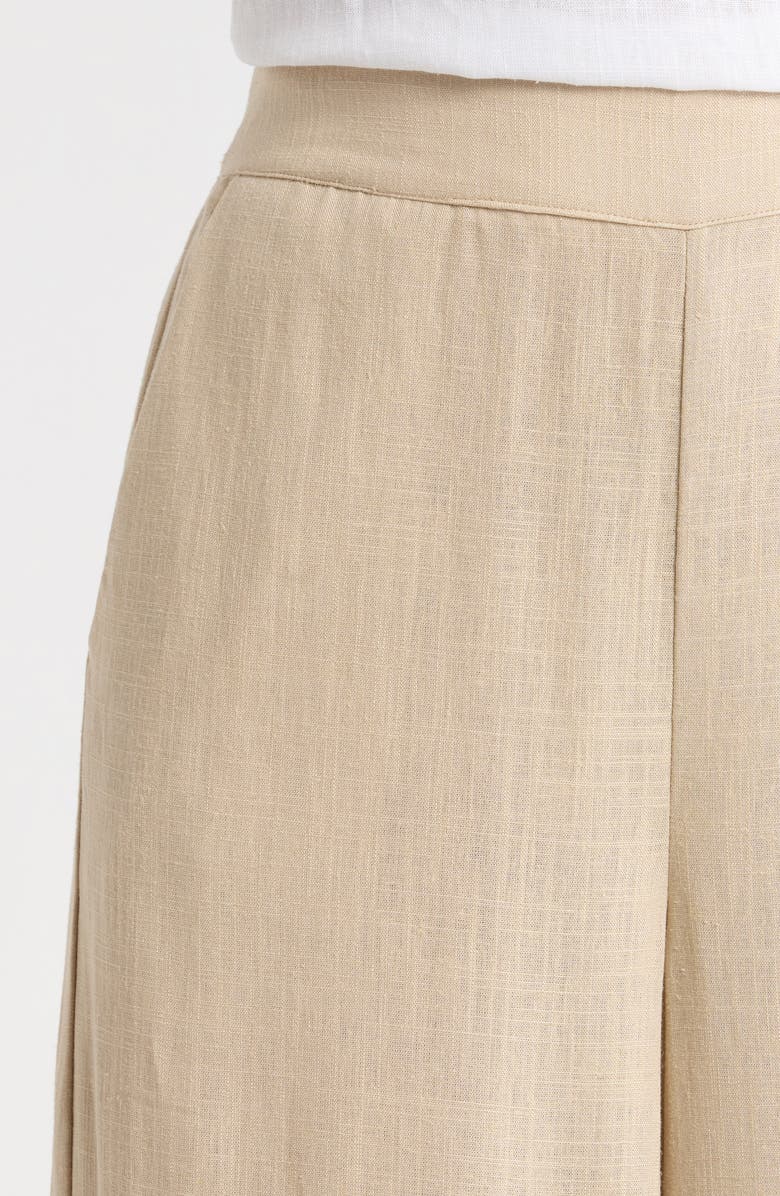 Vince Camuto Wide Leg Pants, Alternate, color, Camel