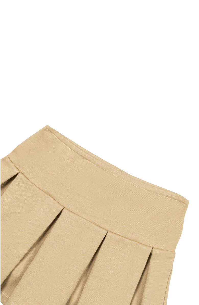 Hope & Henry Girls' Ponte Pleated Skort, Kids, Alternate, color, 