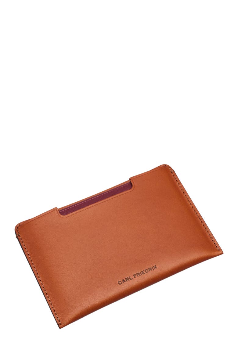 Easton Passport Holder, Alternate, color, Cognac